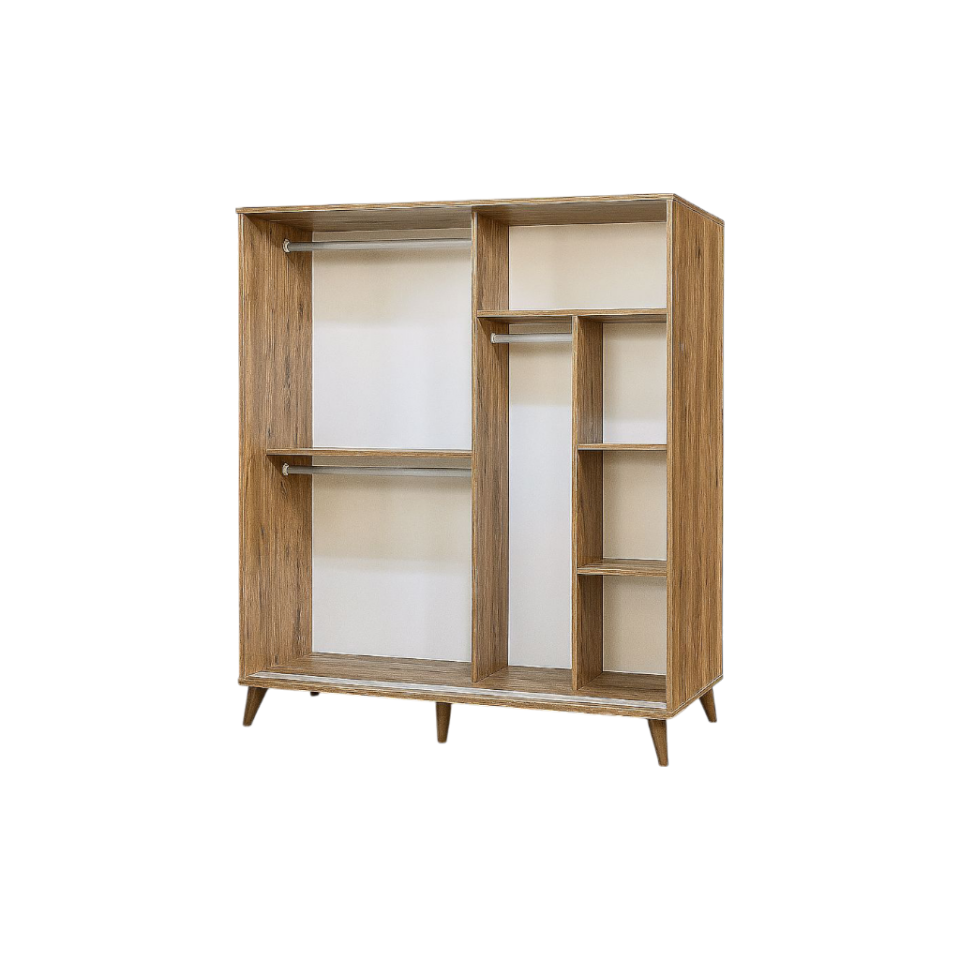 Nilay Ayaklı Sürgülü Dolap