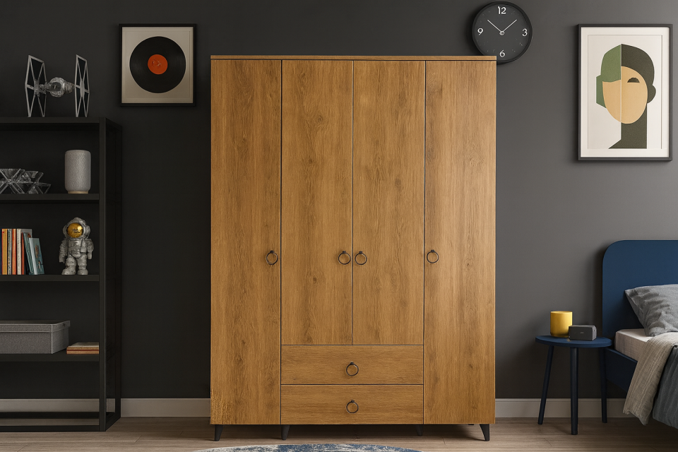 Nilay 4 Kapılı Dolap