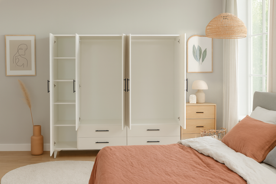 Nilay 5 Kapılı Dolap