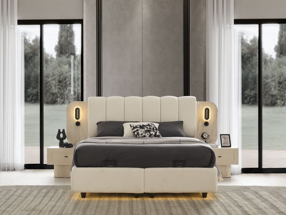 Heybeli yatak odası